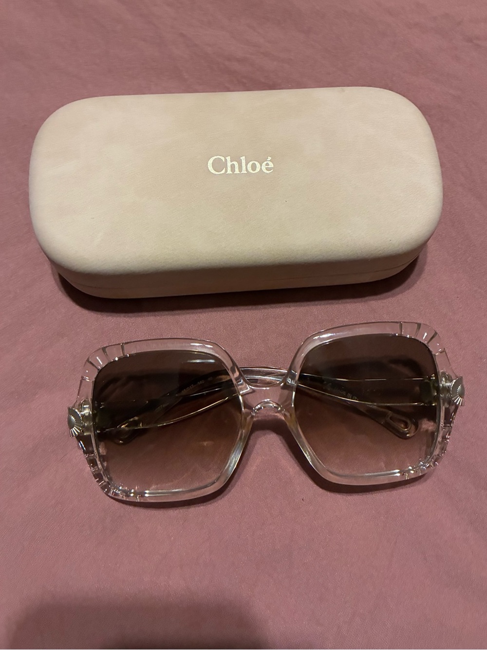 Chloe Tilia new square sunglasses
